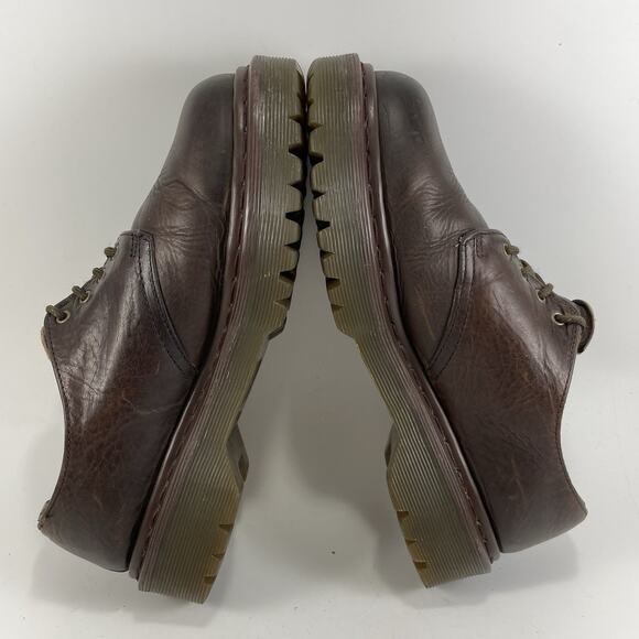 Dr Martens Docs 1461 Chunky Oxfords Womens Size 5 UK, Size 7 US Brown England - Picture 6 of 9